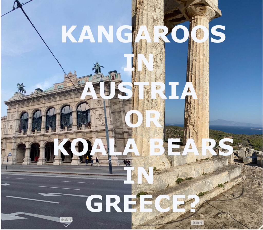 THUMBNAIL FOR KANGAROOS IN AUSTRIA OR KOALA BEARS IN GREECE?