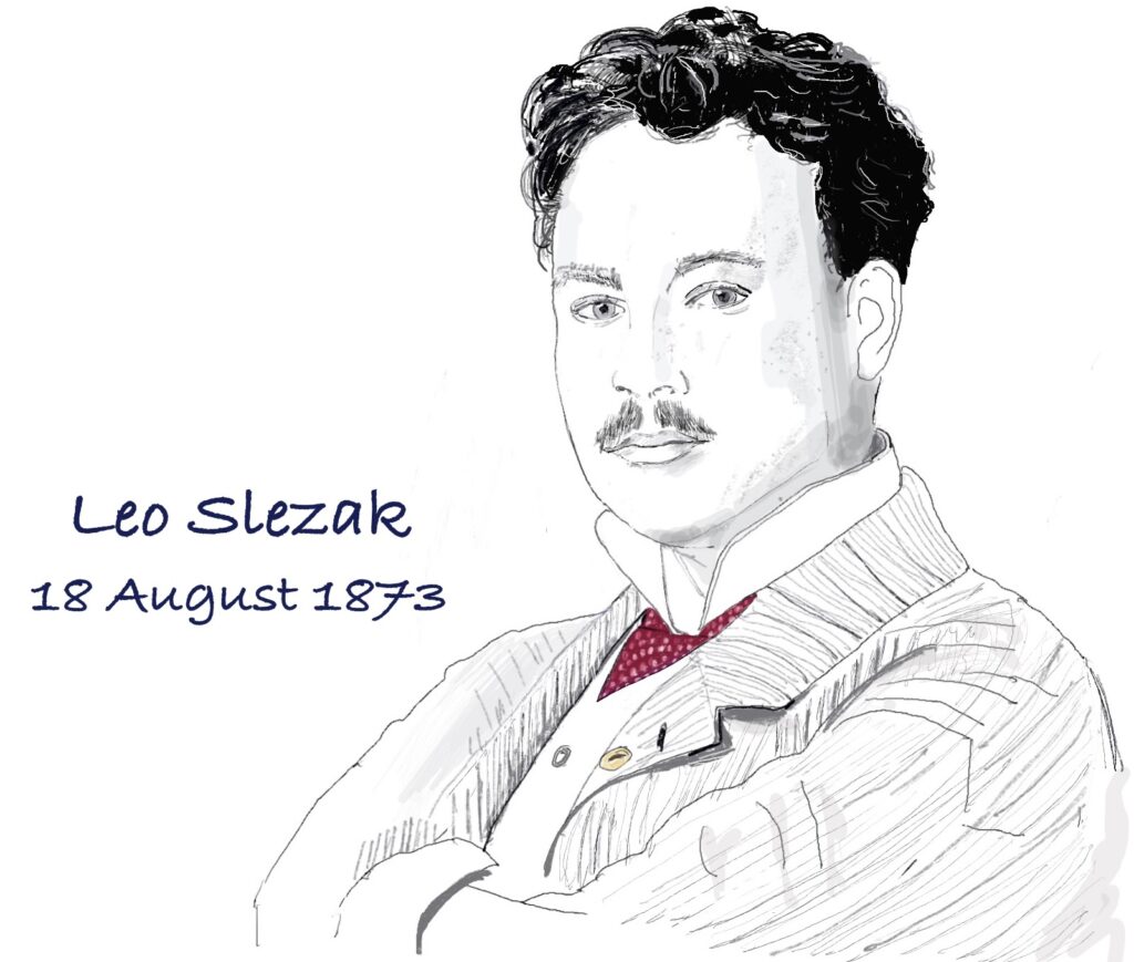 LEO SLEZAK DRAWING