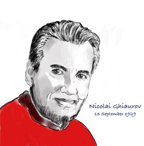 Nicolai Ghiaurov Drawing