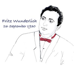 Fritz Wunderlich Drawing