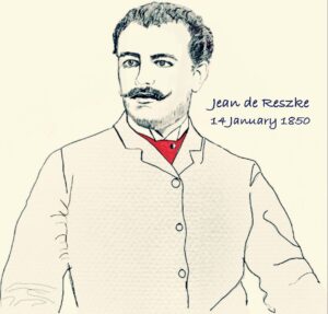 Jean de Reszke drawing